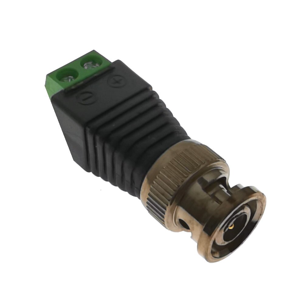2PCS BNC Male to screw terminal Connectors for AHD Camera CVI Camera TVI Camera CCTV Camera Coaxial/Cat5/Cat6 Cables