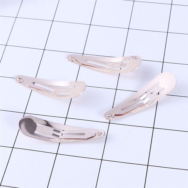 20er Set Haar-Snap-Clips Für 12 Mm Cabochons – Messing, Vintage, DIY Haarspangen