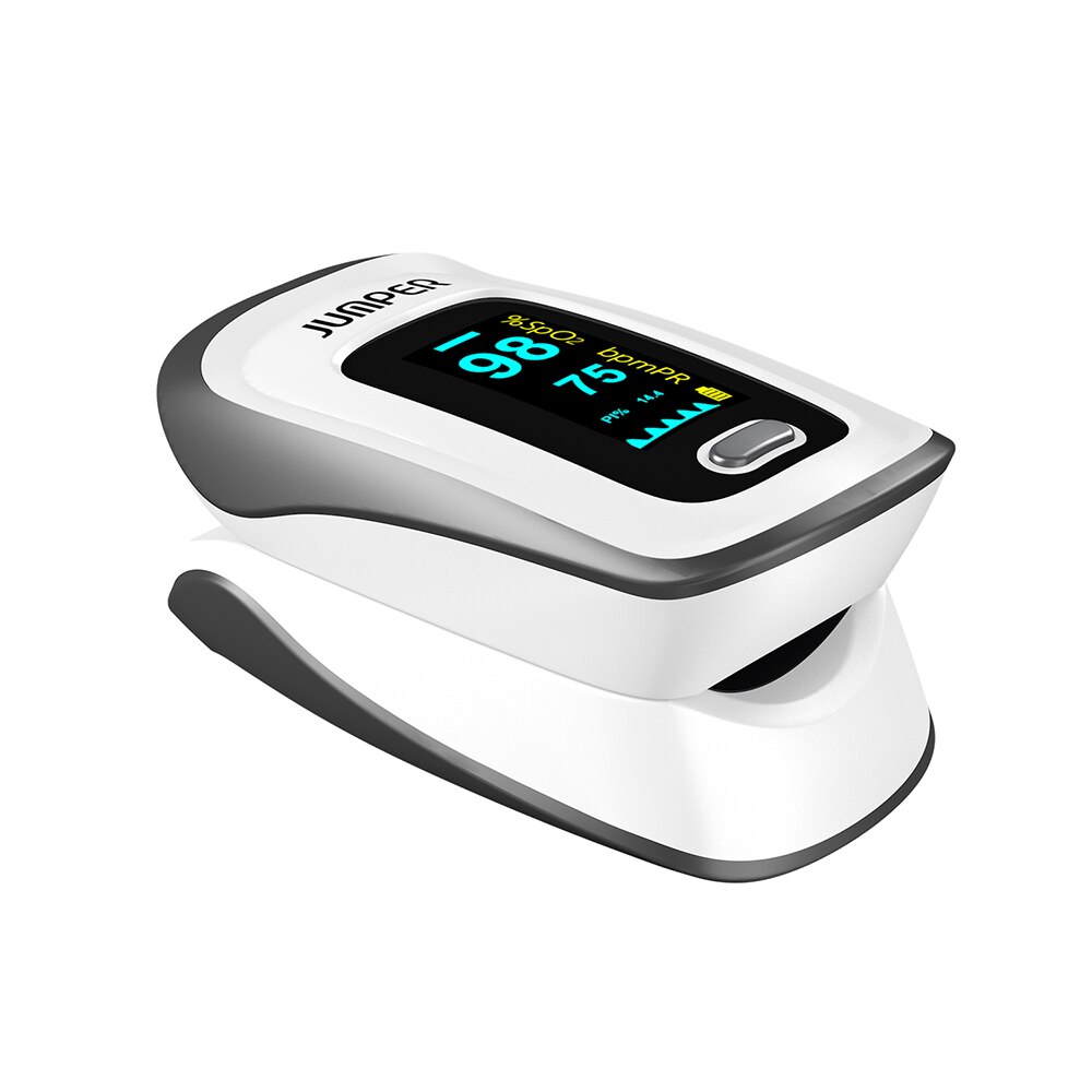 Pulse Oximeter Fingertip Blood Oxygen SpO2 Monitor Fitness Tracker Health Care Sports Exercise Monitoring Digital LED Display: style 6-blue