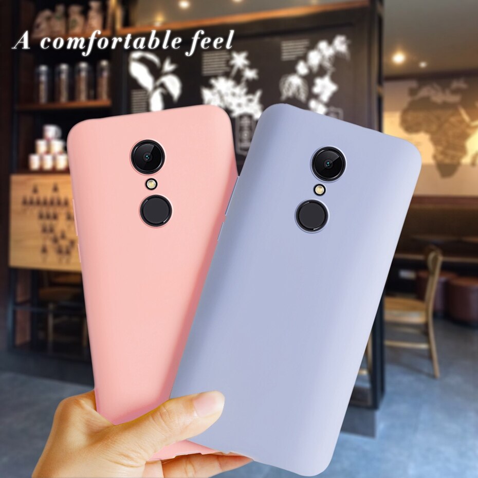 phone case For xiaomi Redmi 5 plus case luxury Ultra Thin soft matte silicone Back Cover xiomi Redmi 5 plus 5plus redmi5 cases