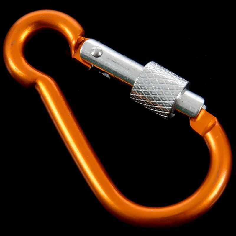 1 Pcs Paracord 550 Parachute Rope 7 Core Strand Purple 25FT & 8 Pcs Spring Clip Snap Carabiner Hook With Karabiner