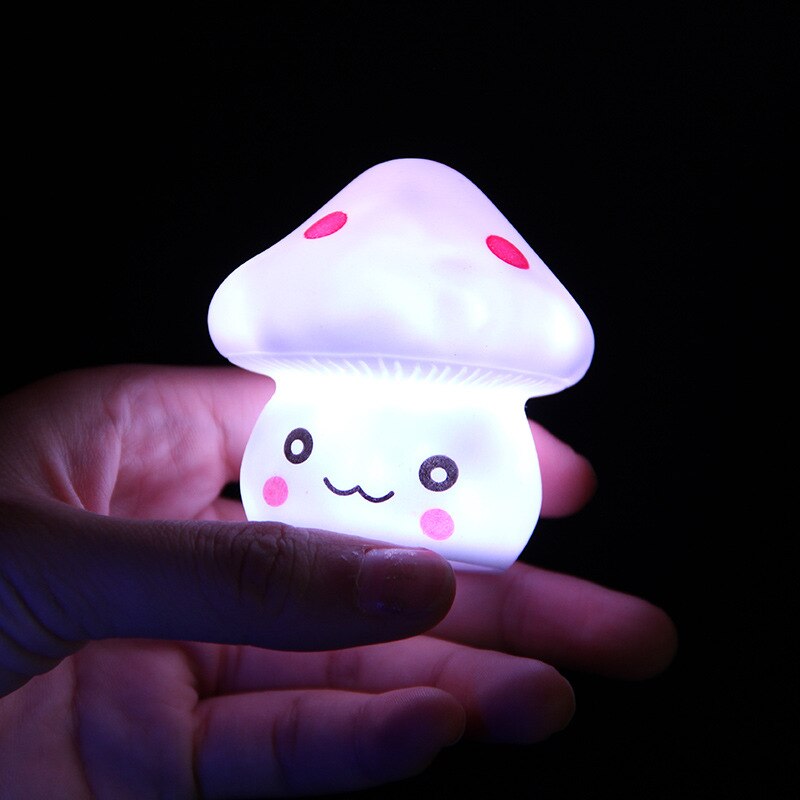 heißer Bunte Pilz Licht Spielzeug freundlicher Licht Spielzeug freundlicher Nacht Farbe Licht Spielzeug freundlicher Schutz Lichtquelle Spielzeug