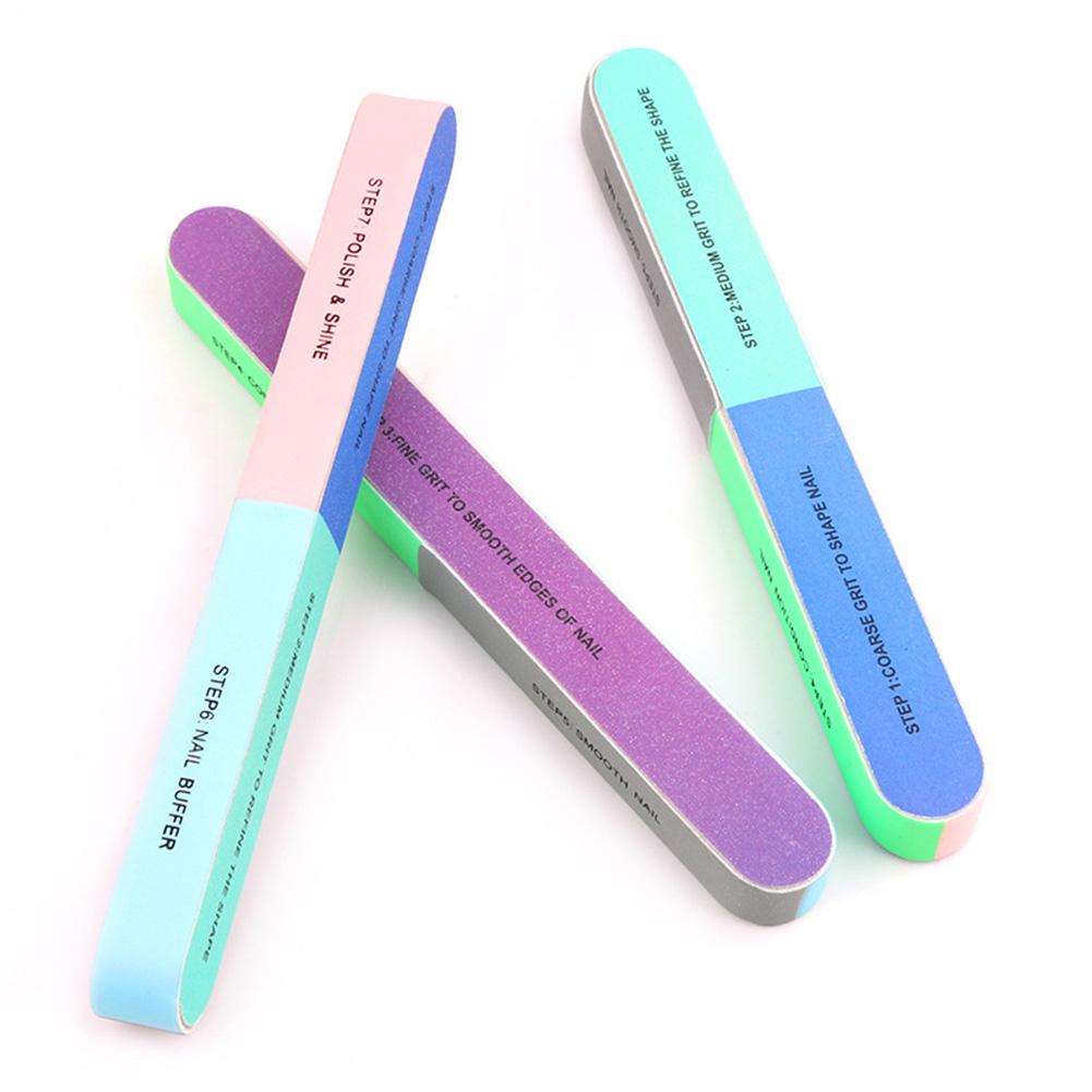 Six-Sided Nail Polishing File Printing Nail Sanding Tool Buffer