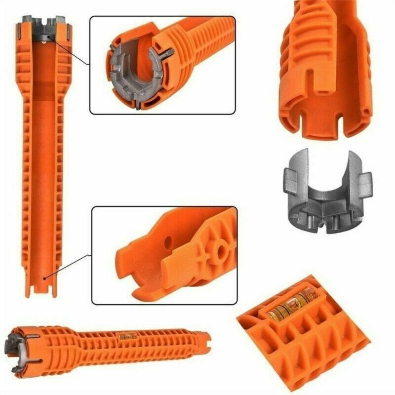 Multifunctionele Water Pijp Spanner Sink Kraan Moersleutel Kraan Sink Tool Set Kit