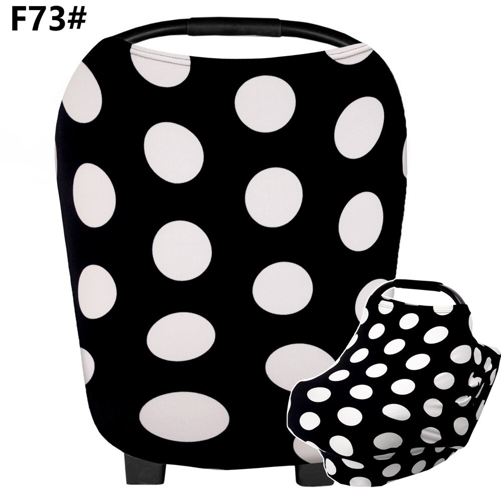 Housse d'allaitement multi-usages, écharpe d'allaitement, housse de siège auto pour bébé, chariot de courses, chaise haute, poussette, grand châle infini, livraison gratuite: F73