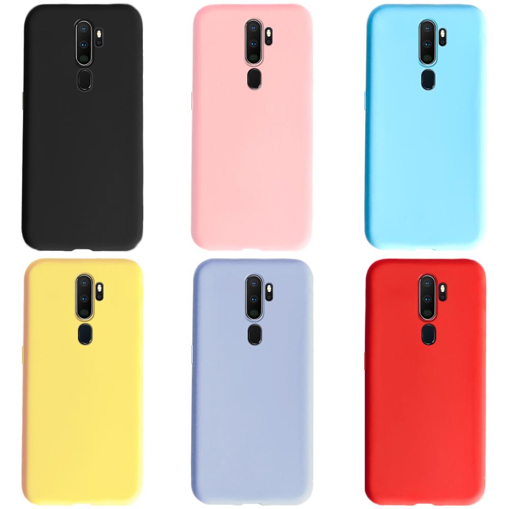 Para OPPO A9 funda de silicona suave lindo caramelo mate fundas de teléfono para OPPO A5 Fundas para OPPO A11X A 9 Coque