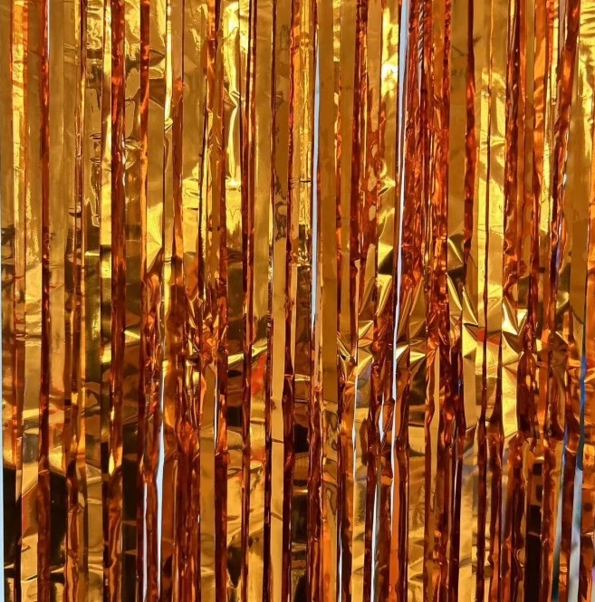 Laranja azul cão folha franja cortinas festa de aniversário suprimentos pano de fundo para sereia sob o mar tema gênero revelapharty decoração