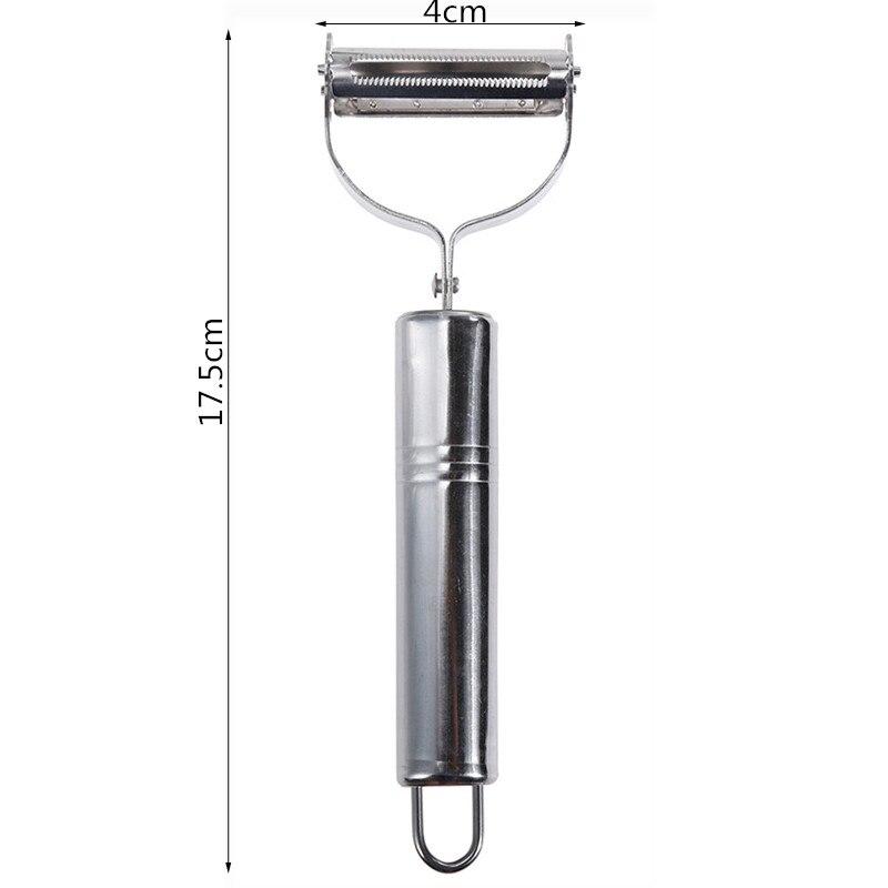 Rvs Dunschiller Rasp Multifunctionele Fruit Dunschiller Groente Fruit Schil Shredder Slicer Rasp Keuken Accessoires: style1