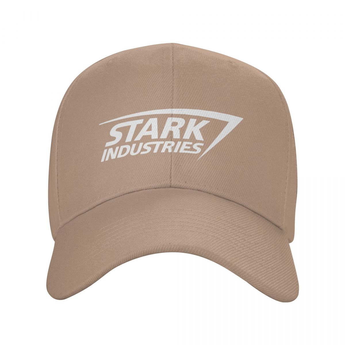 Custom Iron Company Stark Industries Baseball Cap Men Women Breathable Dad Hat Streetwear Snapback Caps Sun Hats: Khaki