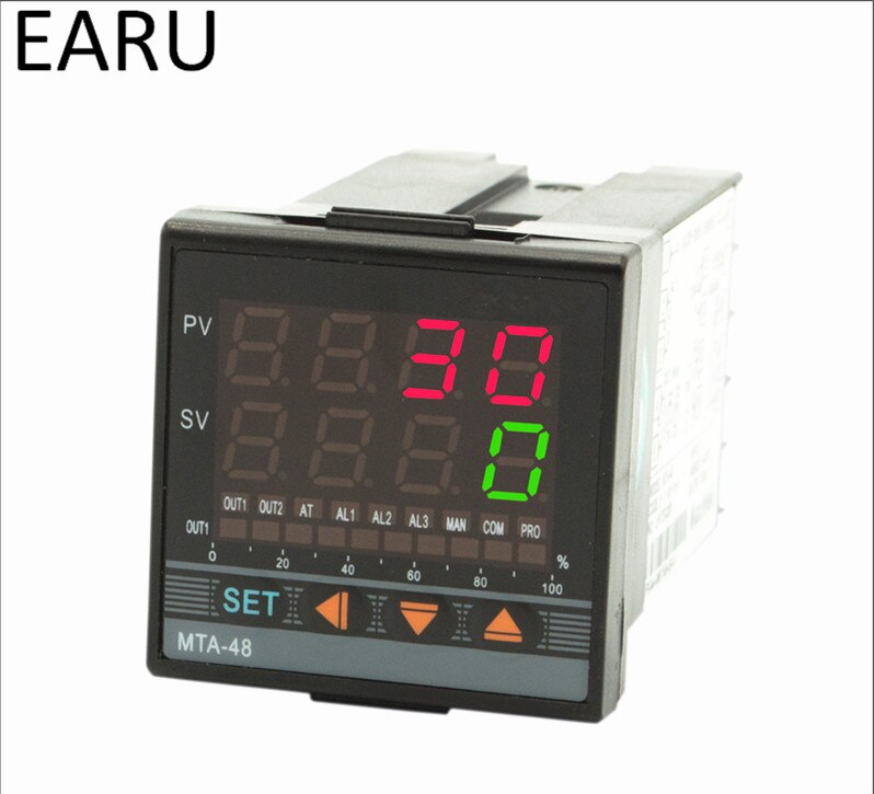 PID-temperatuurregelaar Intelligente digitale temperatuur Tijd RELAIS SSR- uitgang met hoge gevoeligheid 0-400