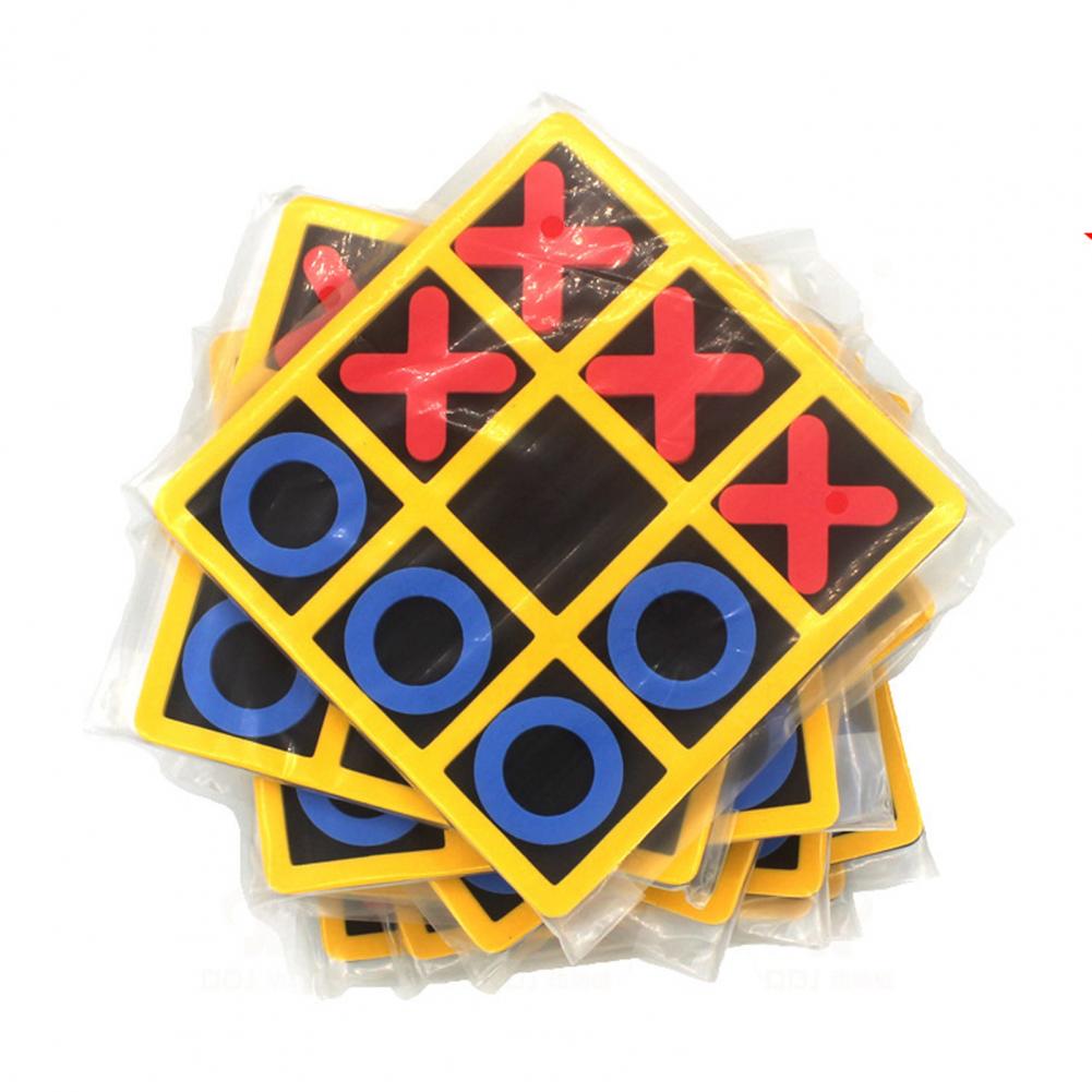 75% Discounts ! 1Set Tic-Tac-Toe Competitive Skill Parents-children Connection EVA Kids Tic-Tac-Toe Game for Family Gathering