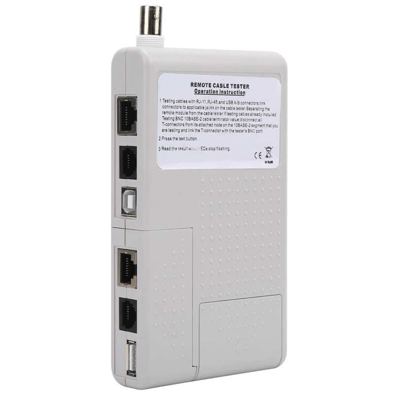 Circuit Breaker Finders Multifunctional Cable Tester Wire Network Cable Metal Wire Remote Continuity Detection Tool for BNC