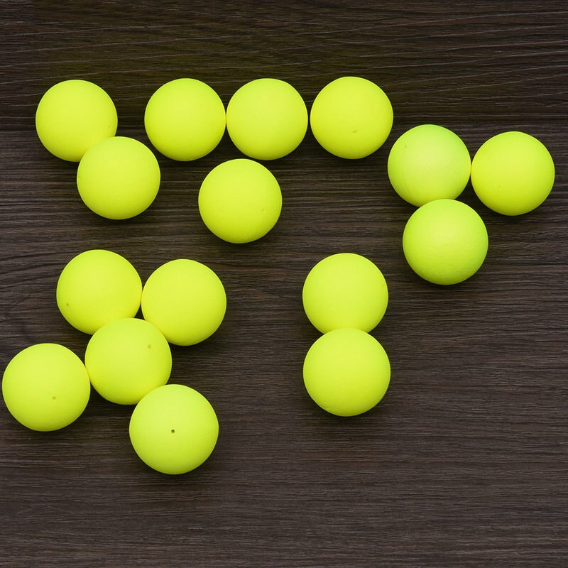 100pcs Fishing Float Balls EPS Foam Buoyancy Ball Float Gear Fish Float Outdoor Fishing Accessory