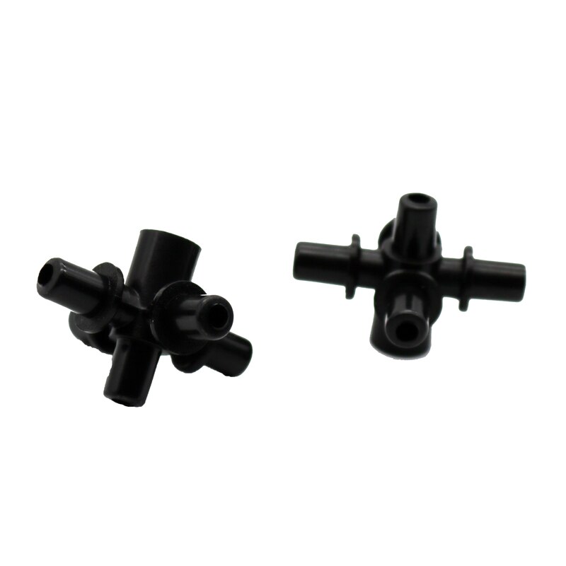 20pcs Vijf-weg Splitter Interfaces Met Grote Vijf-way Cross Connector Vijf Sproeikop Outlet Connection Tuin slangkoppelingen