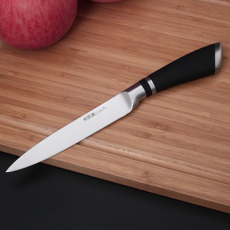 MIKALA, juego de cuchillos de cocina de acero inoxidable de de 3 piezas, cuchillo de Chef japonés, Cuchillo de pelado de frutas de verduras