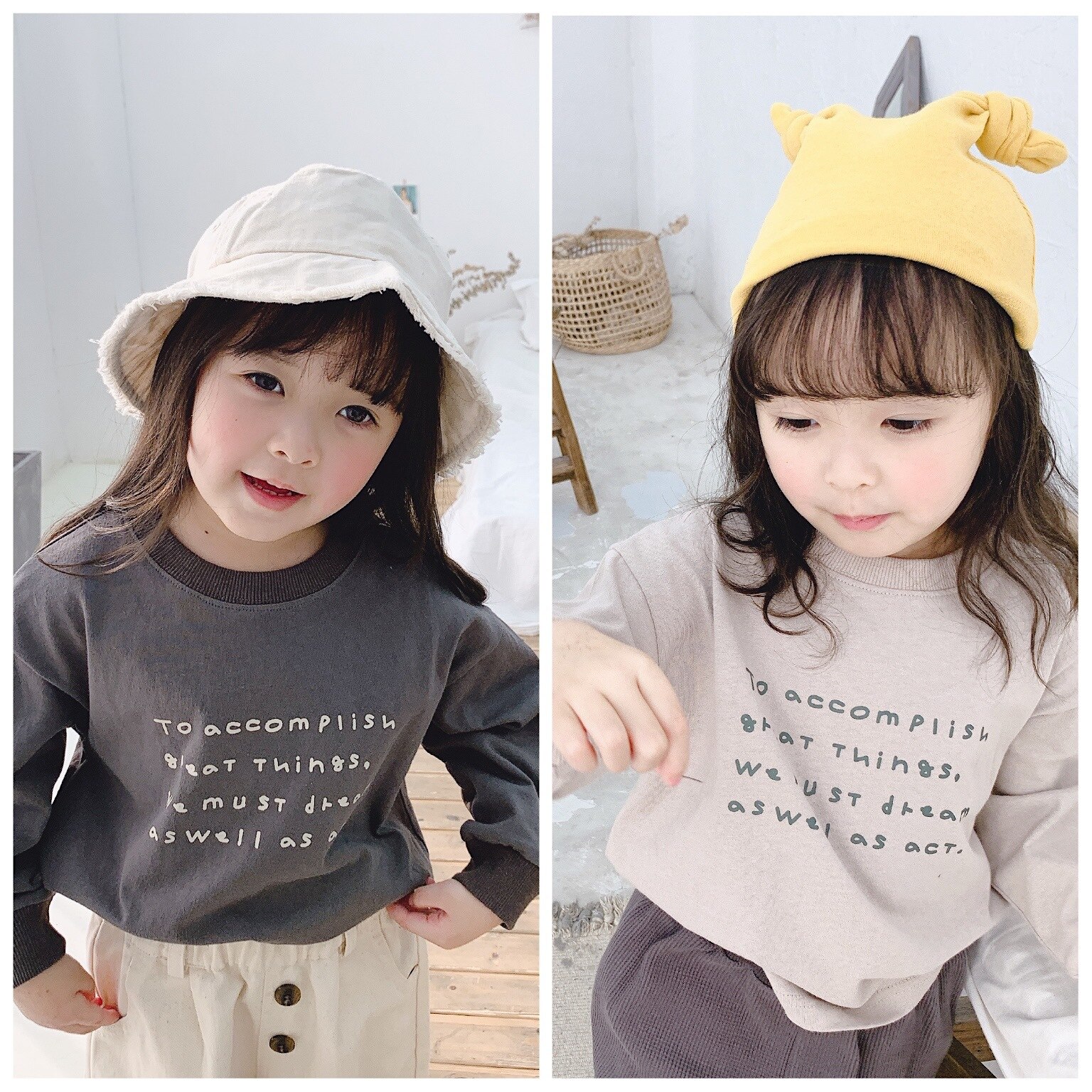 3294 子供の春の新子供の長袖 Tシャツ韓国手紙シャツボーイズガールズ Tシャツ子供トップ