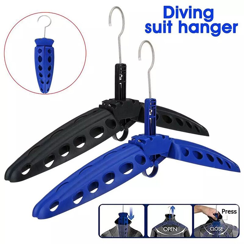 Multi-function Diving Wetsuit Swimming Suit Hanger With Hole Space Saving Hanger Folding Wardrobe Drying Clothes Storage Holder