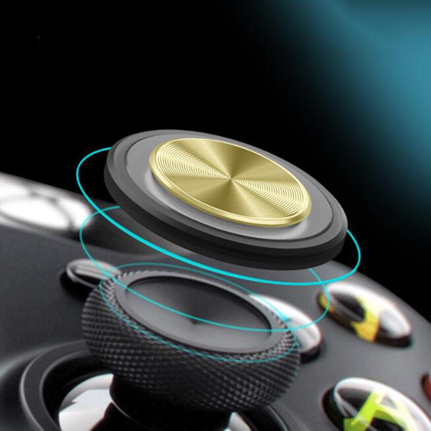 Ronde Game Joystick Voor Iphone Android Telefoon Sucker Rocker Metalen Knop Controller Spel Walking Artefact