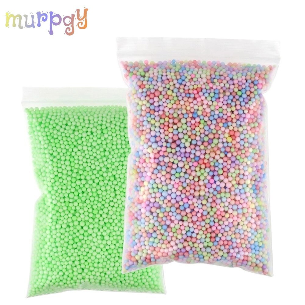 DIY Snow Slime Balls Additives Charms Accessories Foam Slimes Beads Filler Addition For Slime Kit Mud Particles Antistress Toys
