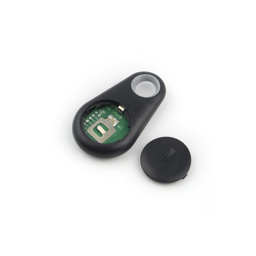 Draagbare Size Smart Bluetooth 4.0 Tracer Locator Tag Alarm Portemonnee Sleutel Hond Tracker Kind Gps Locator Key Tracker 4 kleuren: Black