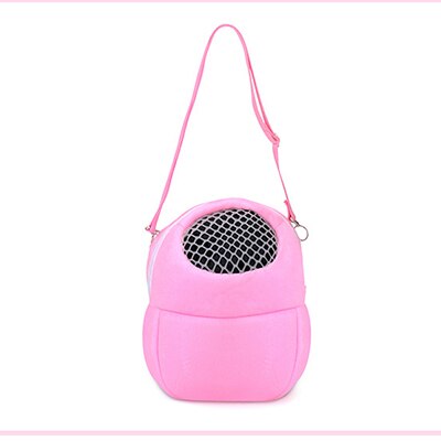 Bolsas de transporte pequeñas para mascotas, bolsa de viaje para hámster, hilo de red transpirable, bolso de hombro portátil para mascotas, estuche para animales pequeños, cuevas seguras: Caqui oscuro