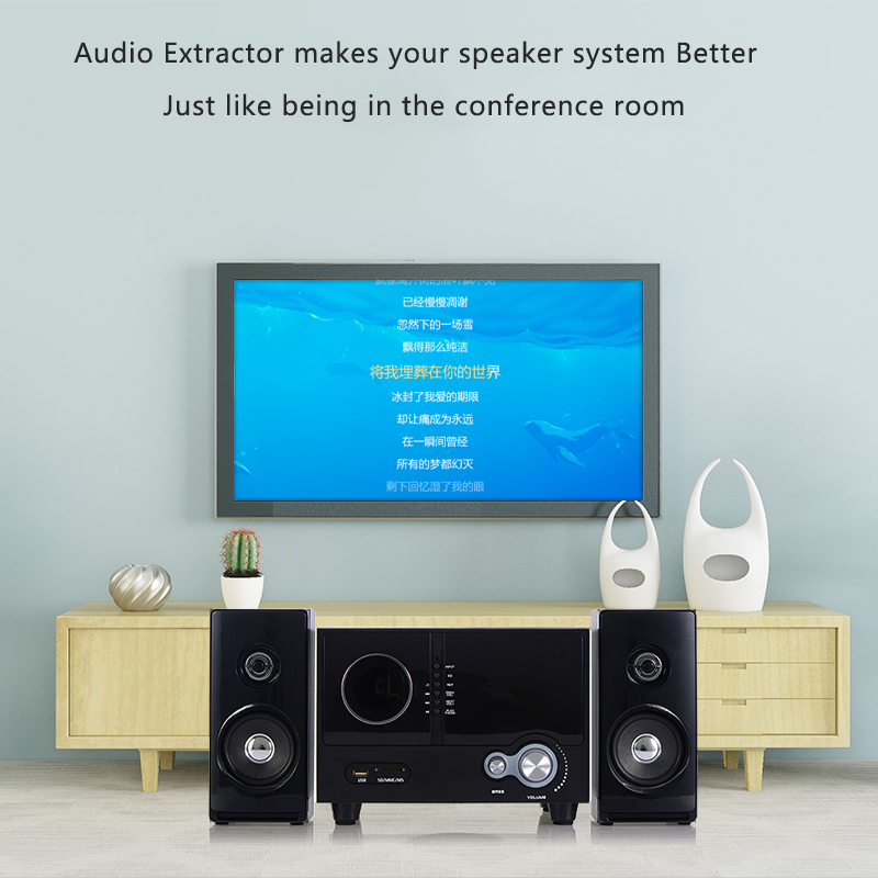 Hdmi Arc Audio Converter Adapter Arc L/R Coaxiale Spdif Jack Extractor Return Channel 3.5Mm Hoofdtelefoon Voor Tv