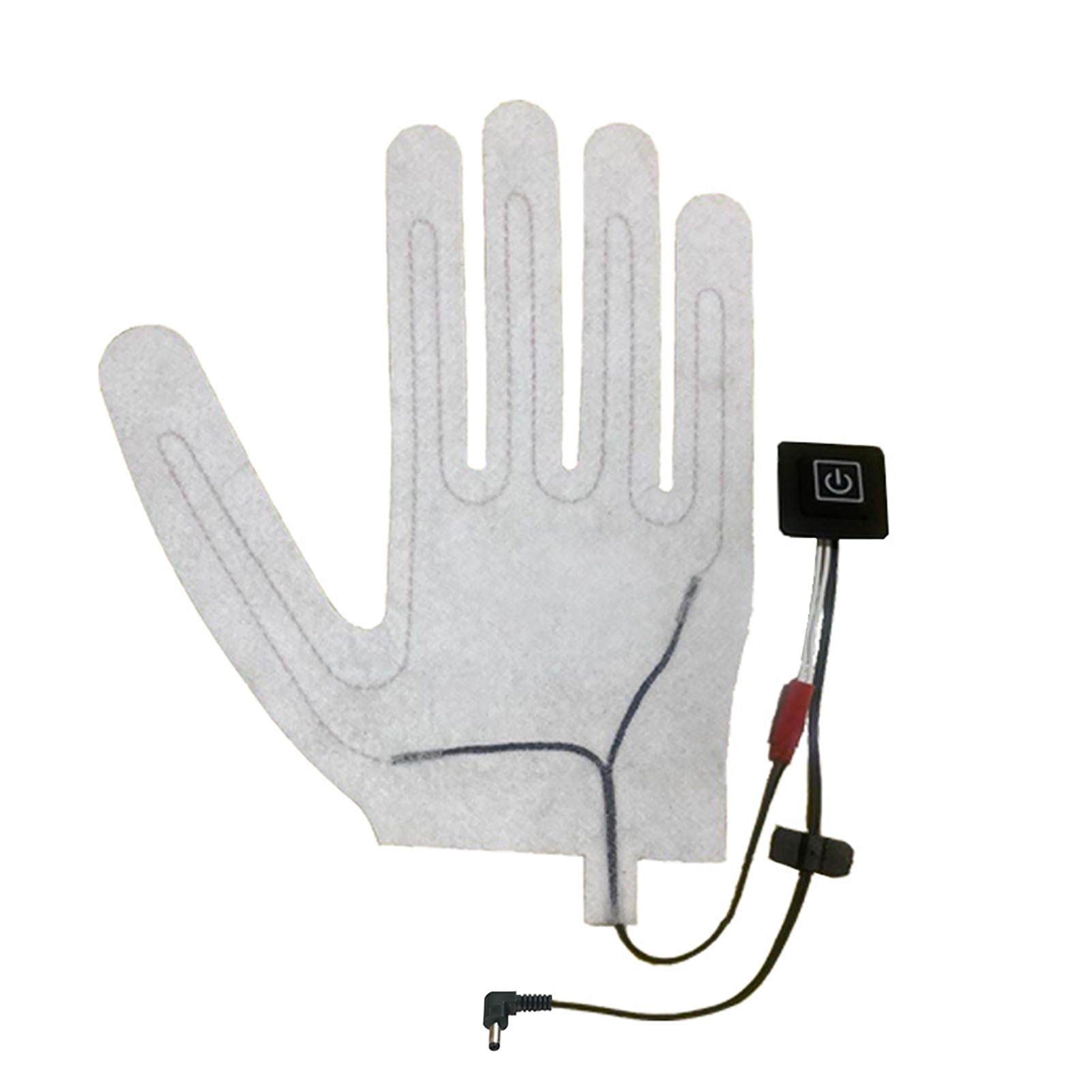 1PCS Glove Heating Pad Portable DC Heating Heater Washable Durable Electric Sheet Thermal Mitts for cycling camping fishing