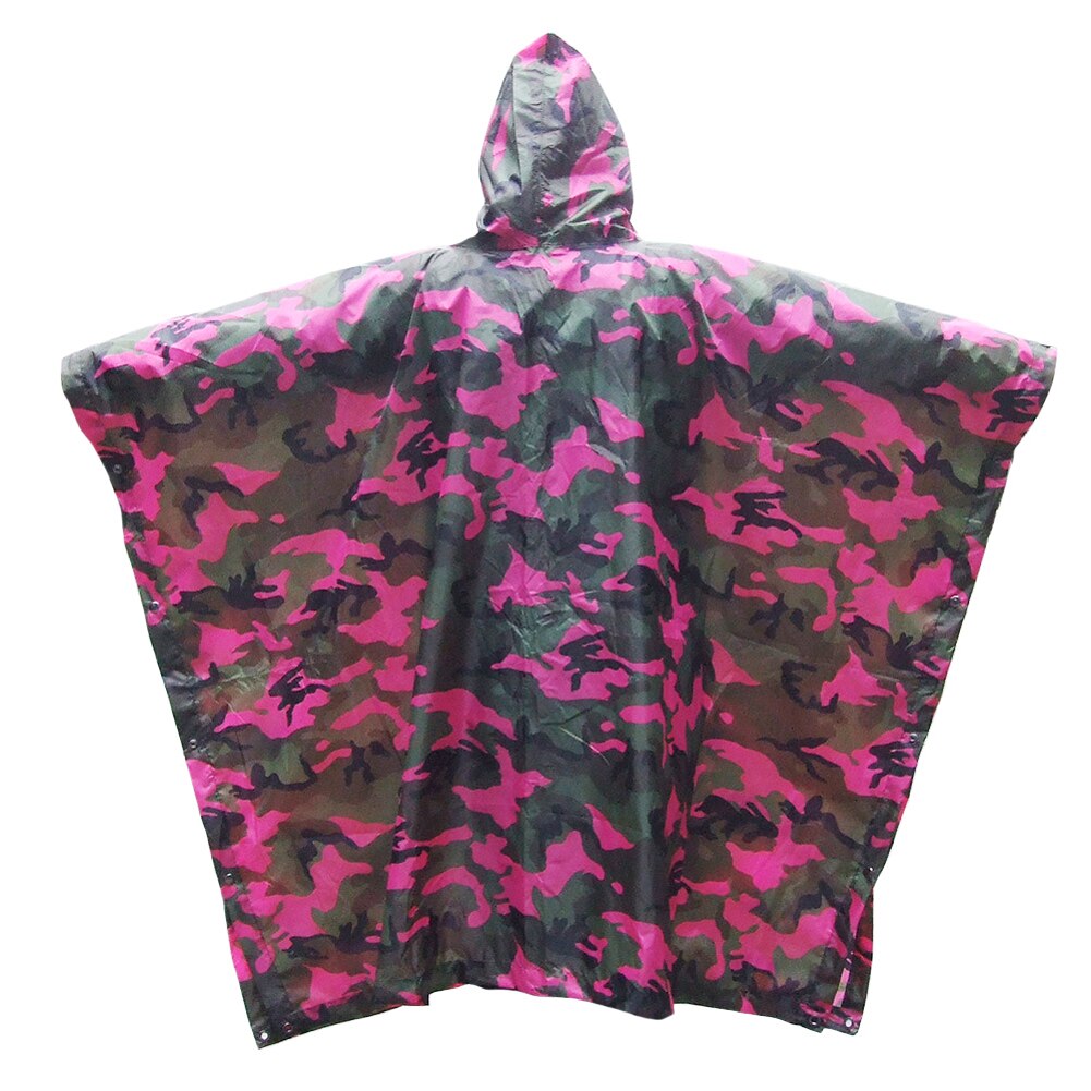 Raincoat Backpack Rain Cover Raincoat Hood Hiking Riding Rain Cover Poncho Waterproof Tent Outdoor Camping Tent Mat