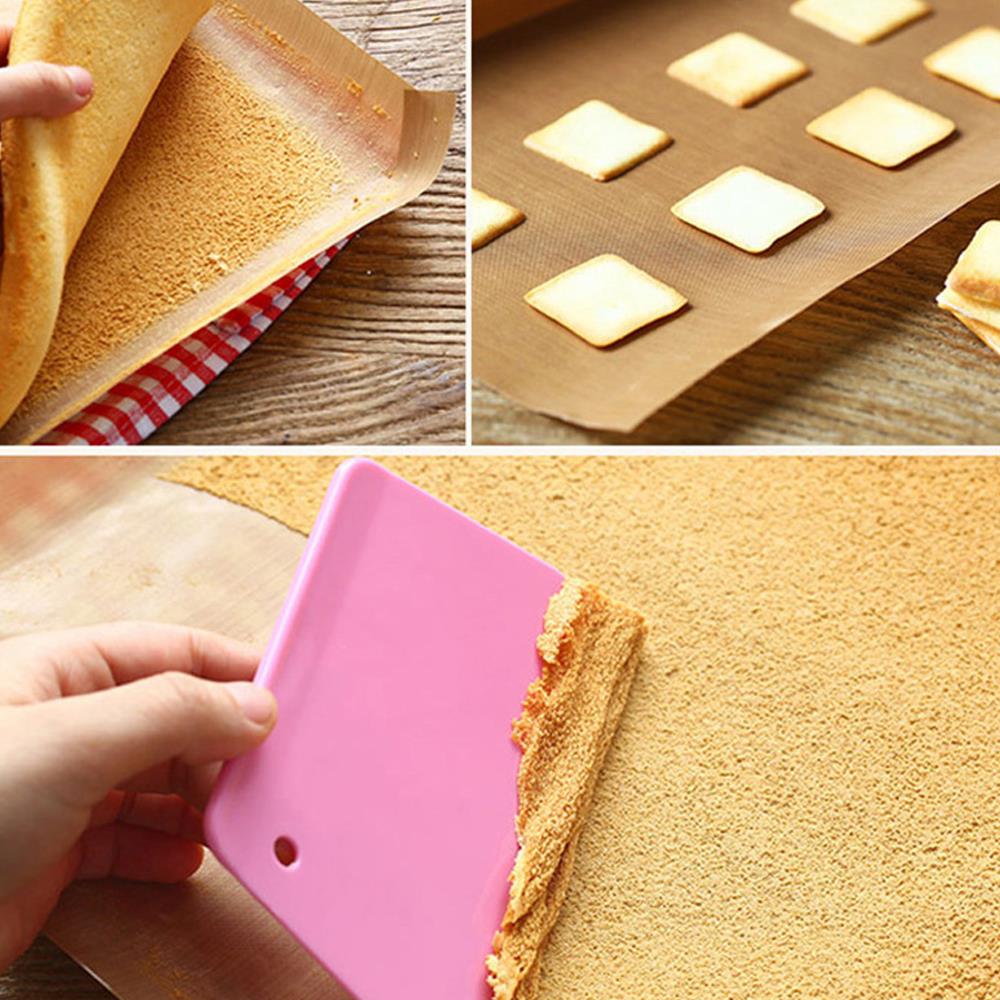 Macaron mat herbruikbaar gemakkelijk schoon te maken herbruikbare bakmat bakmat teflon teflon hittepers pad multifunctioneel