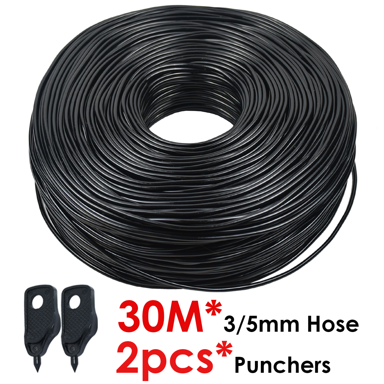 KESLA Tuin 2L/H Groene Bocht Pijl Druppelaars Druppelirrigatie Watering Systeem Kit 3/5mm Slang voor plantenpot Bonsai Gereedschap Kas: Oranje