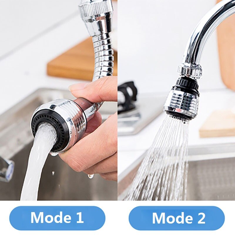 Difusor giratorio de 360 grados para cocina, Aireador de grifo de ahorro de agua a prueba de agua, accesorios de cocina, herramientas