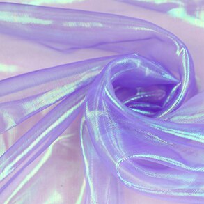 1 Meter Schleier transparent Holographische Stoff Fluoreszierende Stoffe Bunte Glänzende Blick Stoff Bühne Hochzeit Dekor: zi