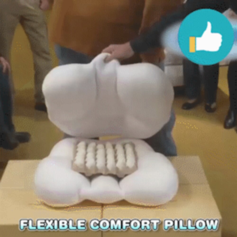 Sleeping Aid Pillow Concave Super Comfortable All-round Sleep Pillow Memory Foam Soft Clouds Ergonomic Pillow Help Deep Sleep