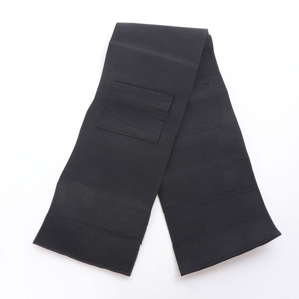 Adjustable Belly Waist Band Holster With Double Pouches (Black)