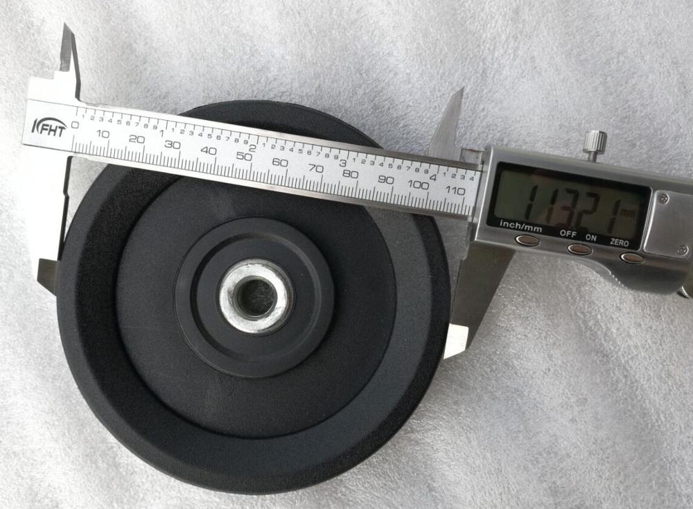 Cable pulley,3.5" Diameter with 3/8" hole Cable puley,4.5" Diametere Double Crutch for Pulleys Repair parts: Gold