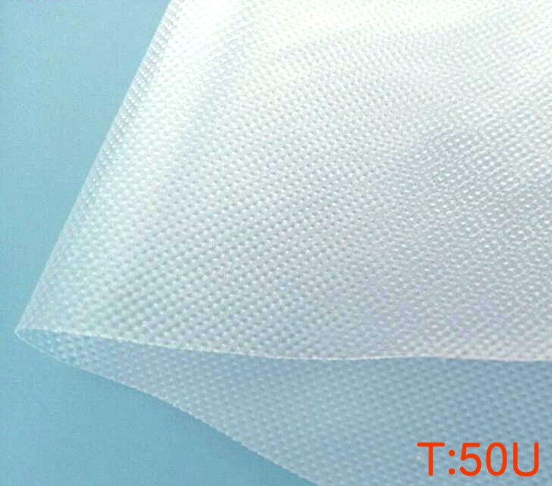 Pva Materiaal Koud Water Oplosbare Film Borduren Topping/Backing Stabilisator Kan Wassen Weg: T-50UM / W-1m L-10m