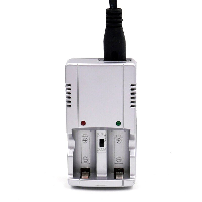 Eu plug US plug AC100-240V/DC12V-24V 16340 CR123 123A 3.0 v/3.7 V Acculader