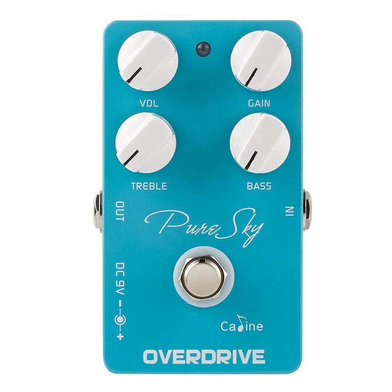 Caline Pure Sky OD Guitar Effect Pedal Highly Pure and Clean Overdrive Guitar Pedal Accessories CP-12