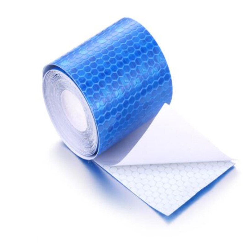 1 Roll Reflective Tape for Car Truck Trailer Reflectors Self Adhesive Warning Sticker Exterior Safety Tape Reflectors 3x0.05m