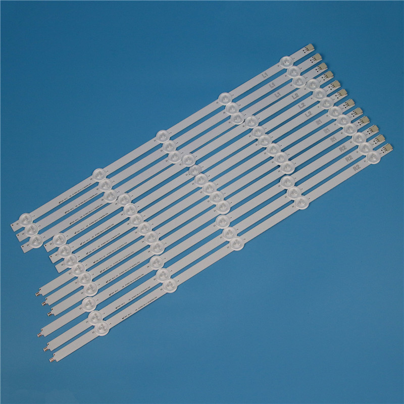 10 Lamps 1000mm LED Backlight Strip Kit For LG 50LN5750 50LN5757 50LN5758 50 inch TV Array LED Strips Backlight Bars Light Bands