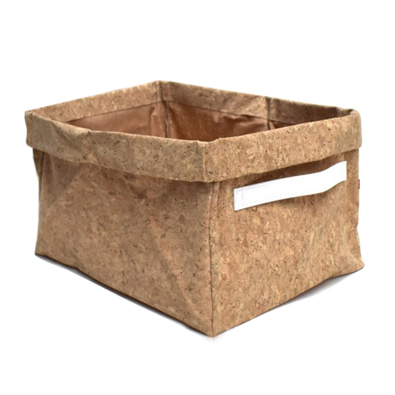 Washable Paper ECO Office Filing Trays Holder A4 Document Letter Paper Storage Organizer Document Tray File Holder Cork Wood