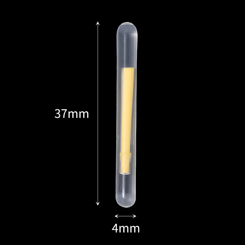 2.2-4.5mm canne à pêche flottante de nuit lumières bâton lumineux foncé utile pêche lumière fluorescente bâtons lumineux accessoires 100/50 pièces: 0.8 # / Violet