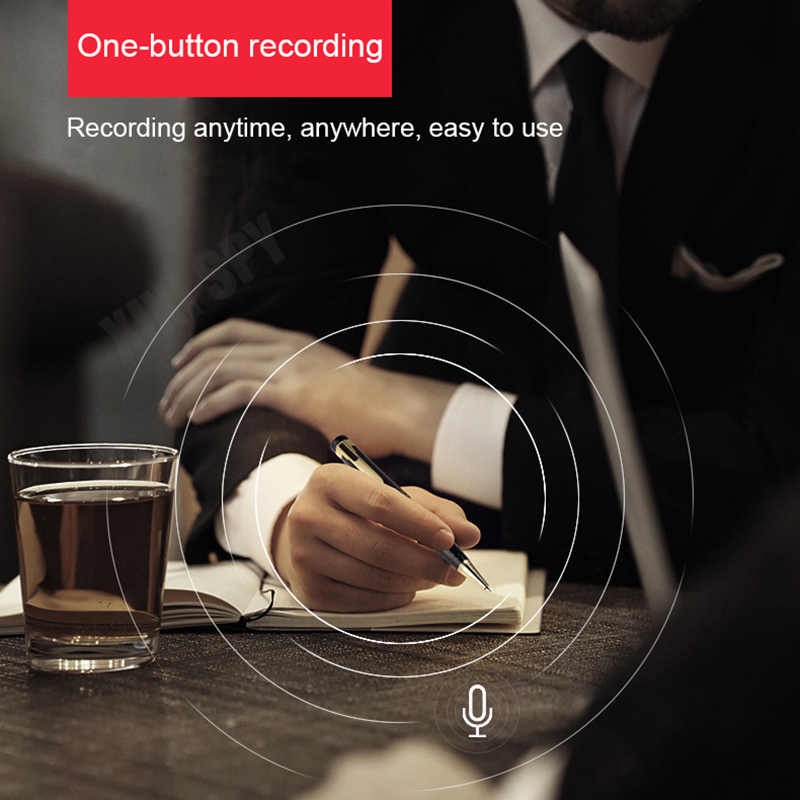 Hidden spy dictation device, mini pen, recording enabled, digital, small, professional, usb flash drive, secret recording, dictation device, micro audio sound