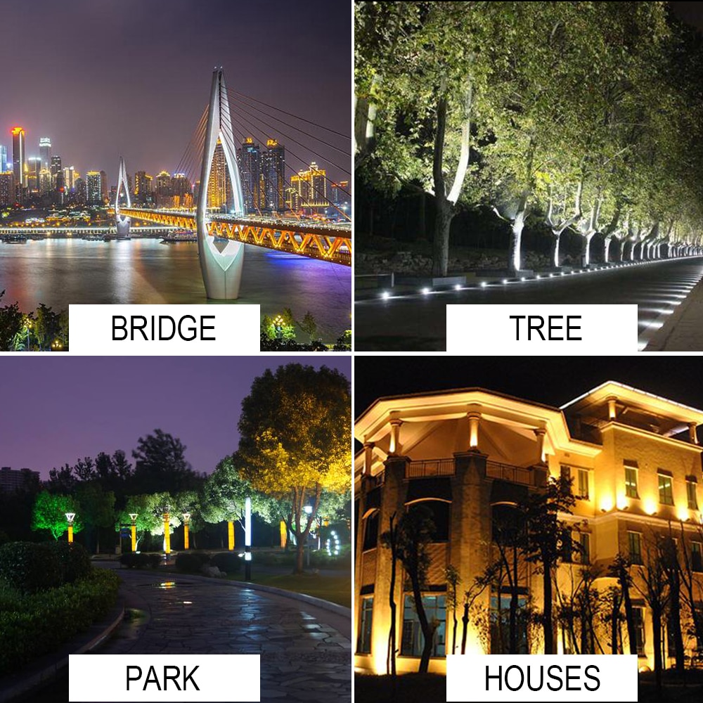 LED Flood Light AC 220V 240V ip65 50w LED Floodlight Outdoor Wall Spotlight Waterproof LED Light Reflector Lighting Garden Lamp