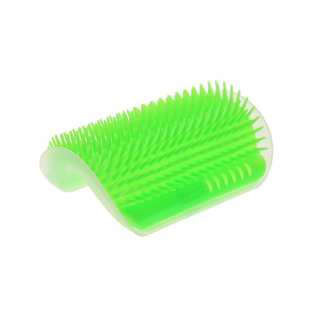 Cat Massage Device Cat Self Groomer Comb Cat comb Pet Supplies plastic Black/Grey/Green/Blue Cats Brush: A3