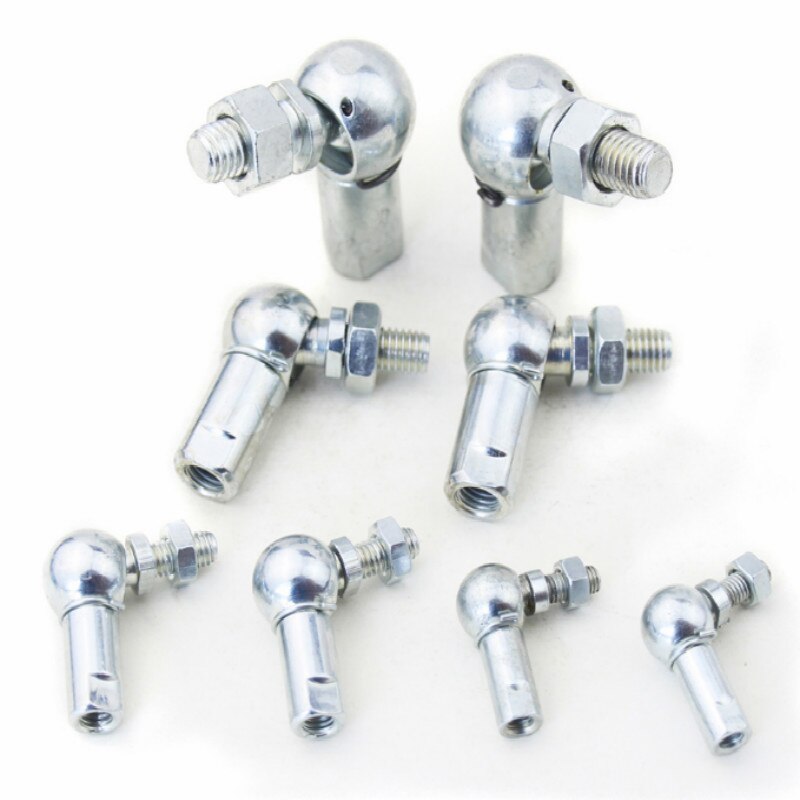 Lot De 2 Rotules CS13 M8 - Acier A3 Autolubrifiant, Pour Mécanique Et Bricolage