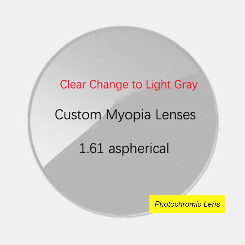 UVLAIK Ultralight TR90 Glasses Frame Men Pure Titanium Myopia Glasses Male Comfortable Square Large Frame Optical Eygglass Lense: 1.61 clear to gray