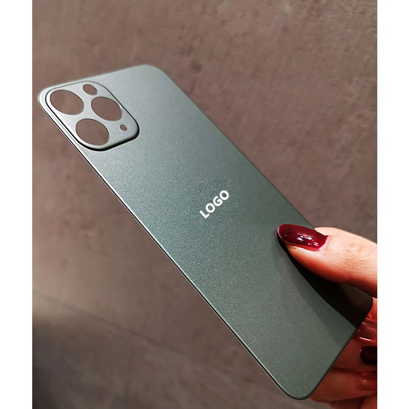 Film protecteur de téléphone portable de couleur unie pour iPhone11 PRO autocollant de peau de dos de téléphone de film arrière mat doux