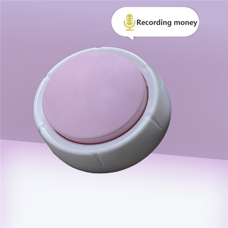 Pulsanti di addestramento registrabili per cani di piccola taglia cicalino di addestramento per animali domestici strumento di conversazione per animali dispositivo di comunicazione pulsante di registrazione vocale giocattolo per cani