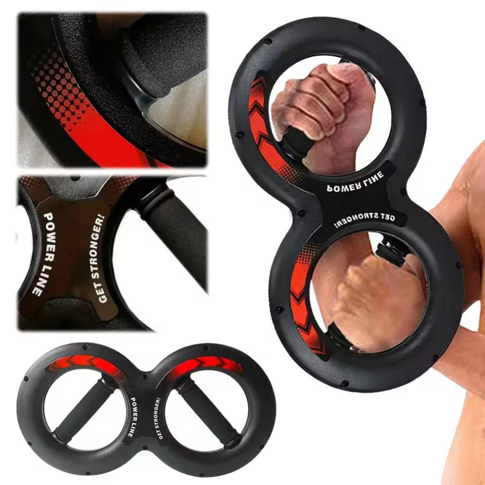 Handkracht trainer multifunctioneel, onderarmkracht, fitnessveren, pols- en armtrainer